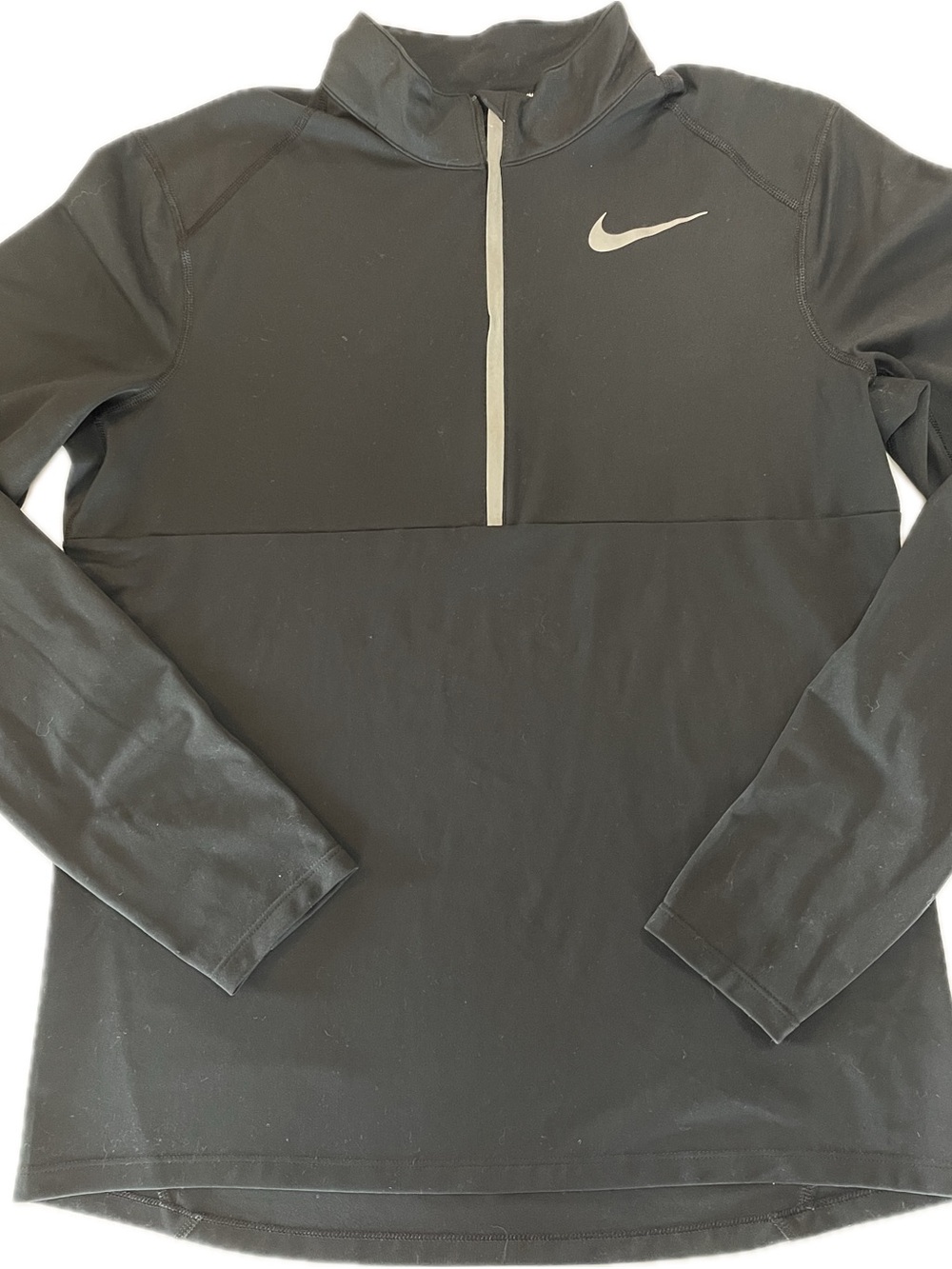 Nike Mens Dri-FIT Element Running 1/4 Zip Pullover Jacket Black Size M Track Top